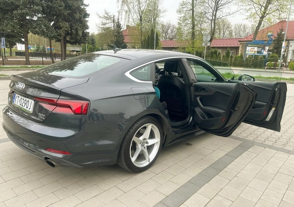 Audi A5 cena 119499 przebieg: 112500, rok produkcji 2018 z Tarnów małe 667